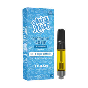 juicy kush thca diamond rosin 1g cartridge blue dream