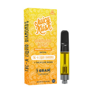 juicy kush thca diamond rosin 1g cartridge pineapple crack