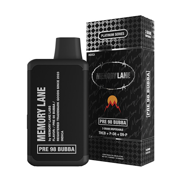 Memory Lane Platinum Series Disposable | 3g