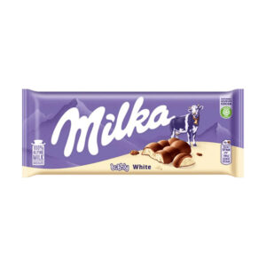 milka bubbly white