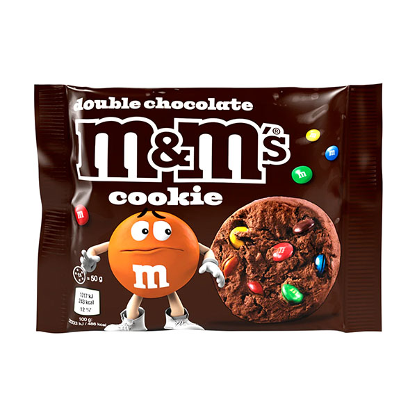 mms double chocolate cookie