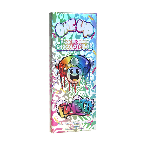 one up magic mushroom bar funfetti