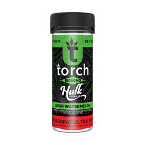 torch hulk gummies 15000mg sour watermelon