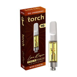 torch live resin thca thcp 1g cartridge og chemdawg