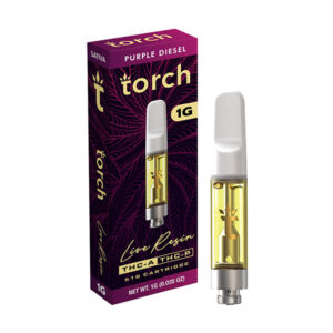 torch live resin thca thcp 1g cartridge purple diesel