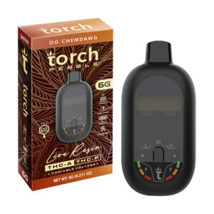 torch pebble thca thcp 6g disposable og chemdawg