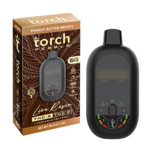 torch pebble thca thcp 6g disposable peanut butter breath