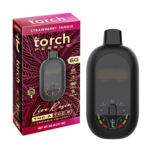 torch pebble thca thcp 6g disposable strawberry tangie