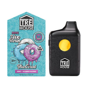 trehouse hhc live rosin 3.5g disposable blue cereal