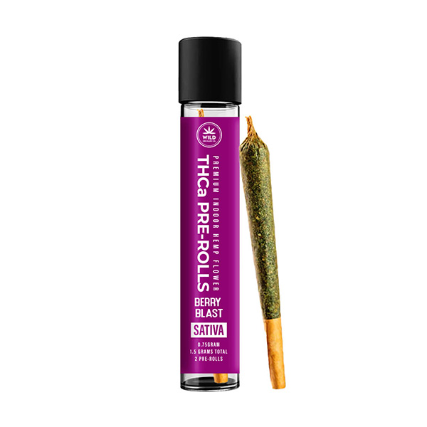 wild orchard thca preroll 2 pack berry blast