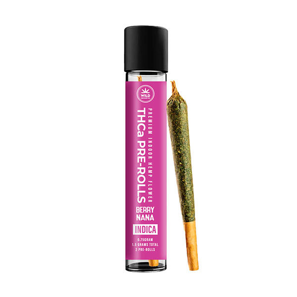 wild orchard thca preroll 2 pack berry nana