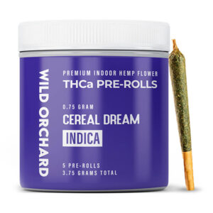 wild orchard thca preroll 5 pack cereal dream