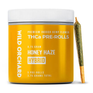 wild orchard thca preroll 5 pack honey haze