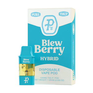 ps thcp 1g disposable pod blew berry