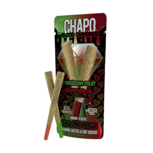 chapo blood diamonds 3g duo thca pre rolls forbidden fruit godfather og