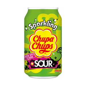 chupa chups sparkling sour green apple