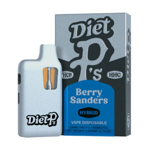 diet ps thcp 2g disposable berry sanders
