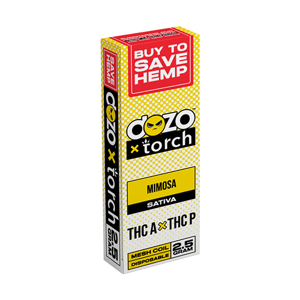 Dozo x Torch THC-A + THC-P Disposable | 2.5g | Delta 8 Reselleres
