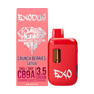 exodus diamond sauce 3.5g disposable crunch berries