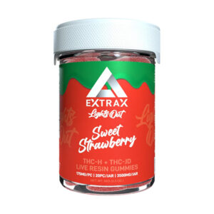extrax lights out gummies 3500mg sweet strawberry