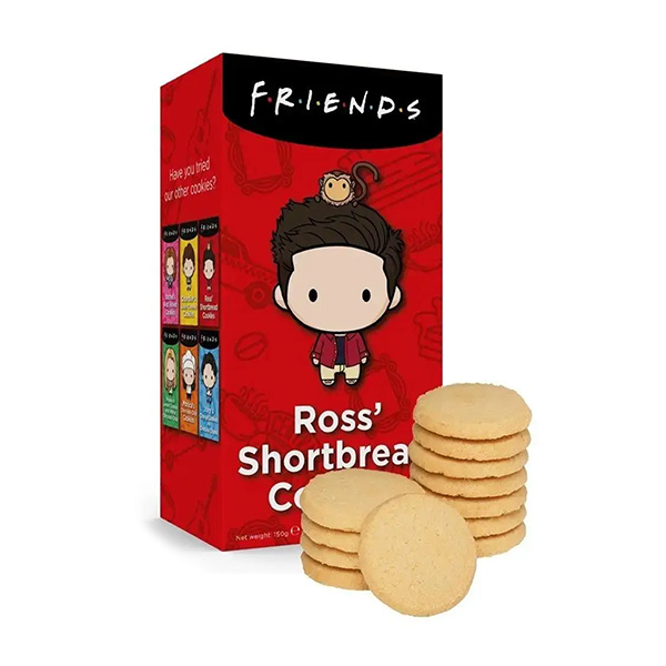 friend cookies ross shortbread