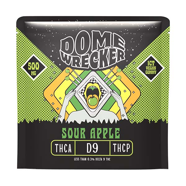 hixotic-dome-wrecker-500mg-1ct-gummy-sour-apple hixotic dome wrecker 500mg 1ct gummy sour apple