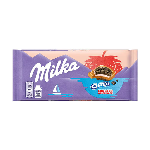 milka oreo strawberry