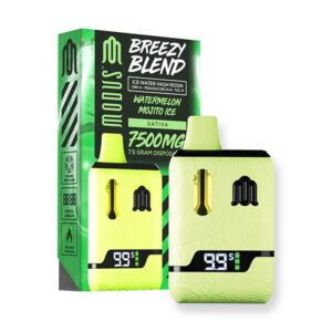 modus breezy blend 7.5g disposable watermelon mojito ice