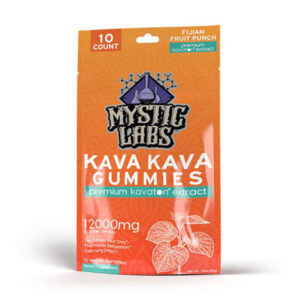 mystic labs kava gummies 10ct fijian fruit punch