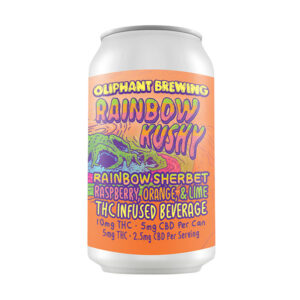 oliphant brewing 12oz thc infused drink rainbow kushy