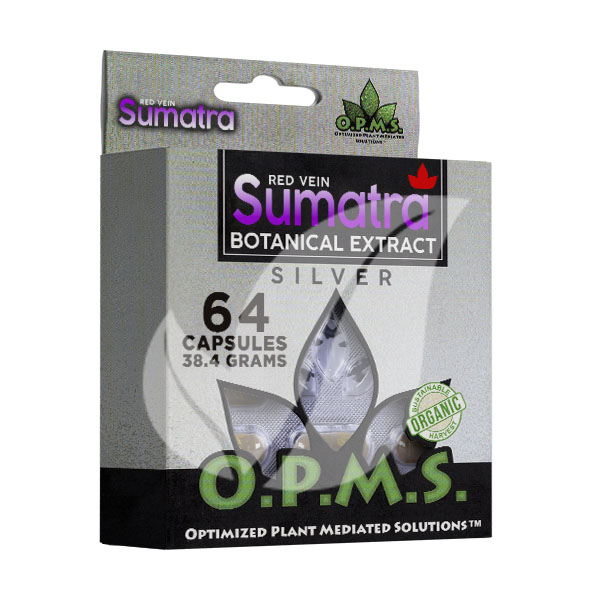 OPMS – Red Vein Sumatra Capsules Blister Box | Delta 8 Resellers