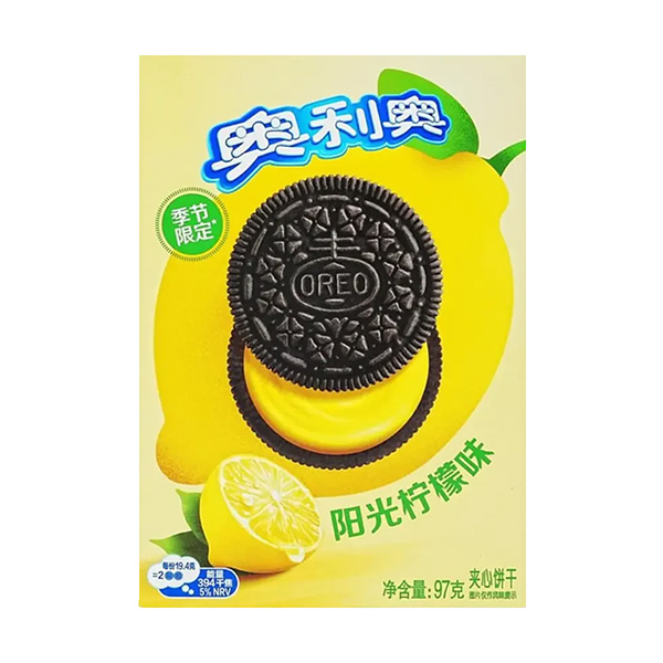 oreo cookies lemon cream