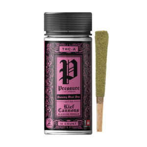 pressure la kief cannons 2g prerolls 10ct gummy bear pop