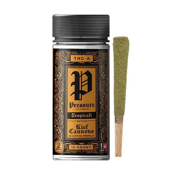 pressure la kief cannons 2g prerolls 10ct tropicali