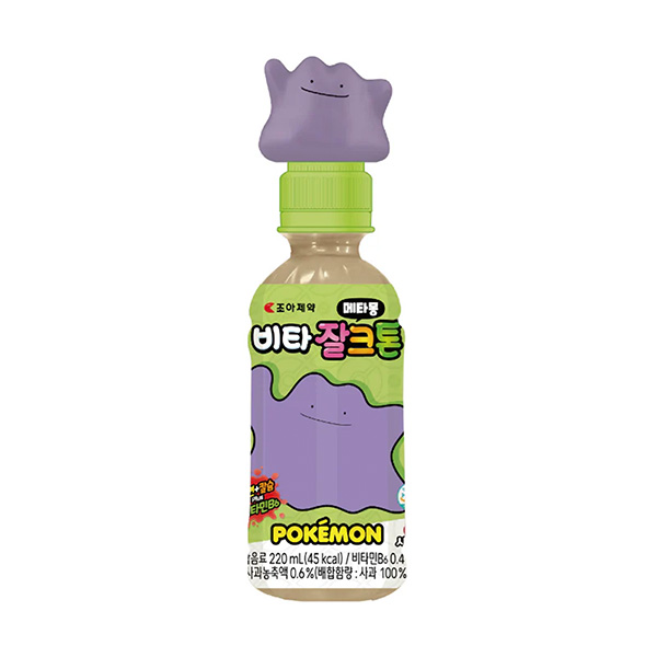 sanrio pokemon ditto apple drink