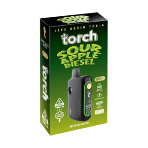 torch thca 6g pulse disposable sour apple diesel