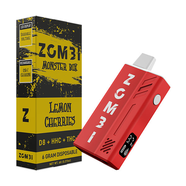クラウドチェイス【メイドインUSA】VAPESOX 3個纏めてセット Zombi Monster Box Disposable | 6g | Delta 8 Resellers