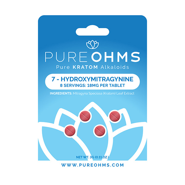 pure ohms kratom tablets 4ct