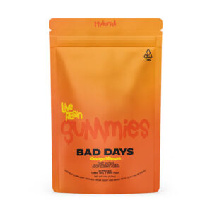 bad days live resin gummies 20ct orange mimosa