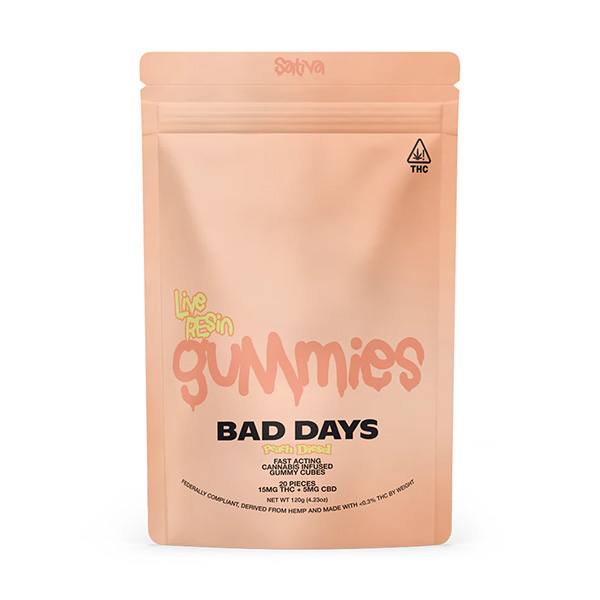 bad-days-live-resin-gummies-20ct-PEACH-DIESEL bad days live resin gummies 20ct peach diesel