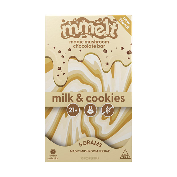 cali-mmelt-mushroom-chocolate-bar-6g-milk-and-cookies cali mmelt mushroom chocolate bar 6g milk and cookies