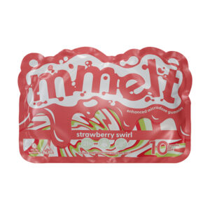 cali mmelt mushroom gummies 10ct strawberry swirl