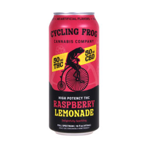 cycling frog thc 50mg 12oz raspberry lemonade