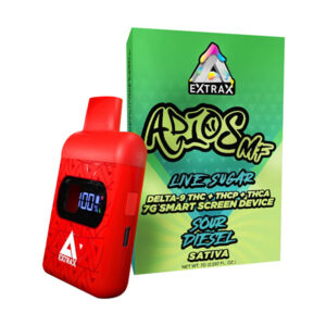 delta extrax adios mf 7g disposable sour diesel