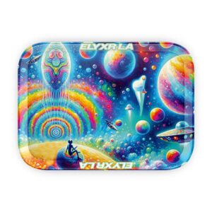 elyxr la rolling tray outerspace