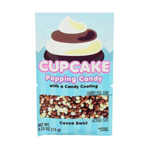 kokos cupcake popping candy cocoa swirl