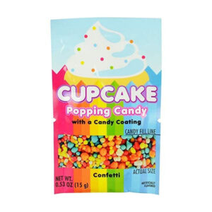 kokos cupcake popping candy confetti