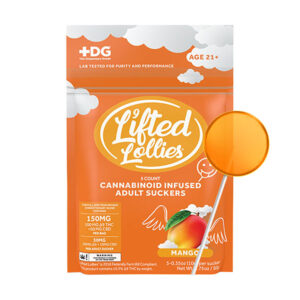 lifted lollies 30mg 5ct lollipops mango