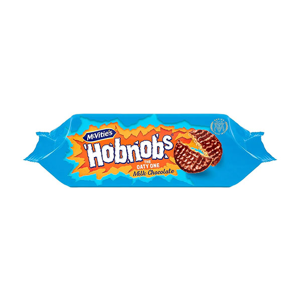 mcvities hobnobs biscuits milk chocolate