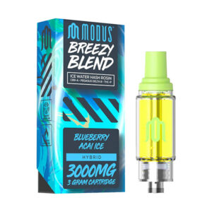 modus breezy blend 3g cartridge blueberry acai ice